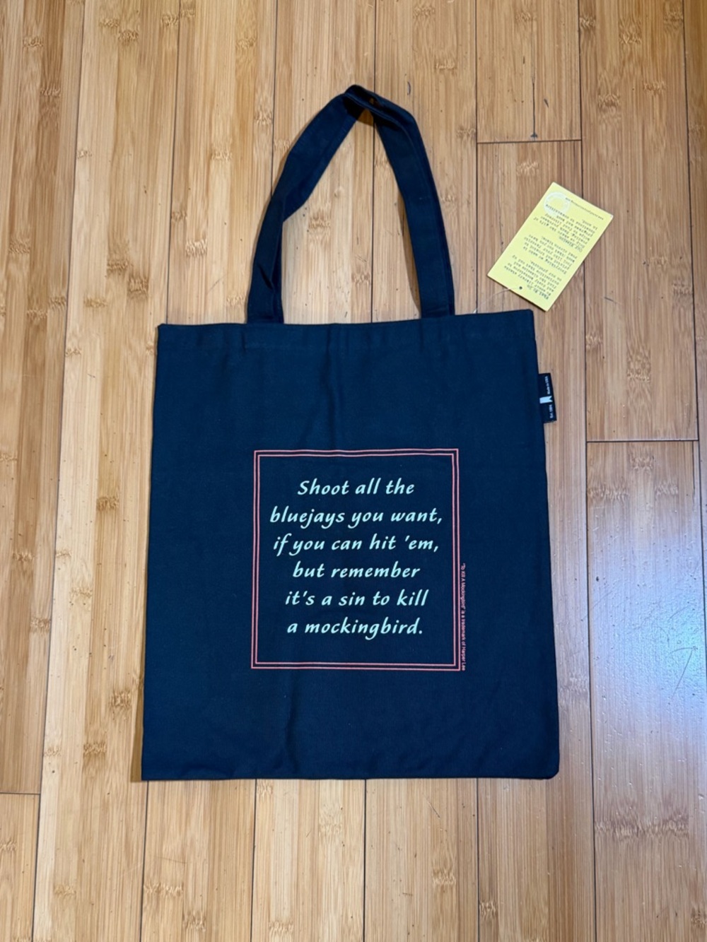 NWT Out Of Print To Kill a Mockingbird Tote Bag OS - Picture 4 of 10